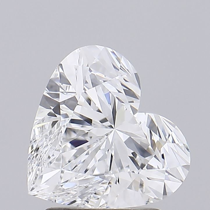 2.03 carat d IF EX Cut IGI heart diamond