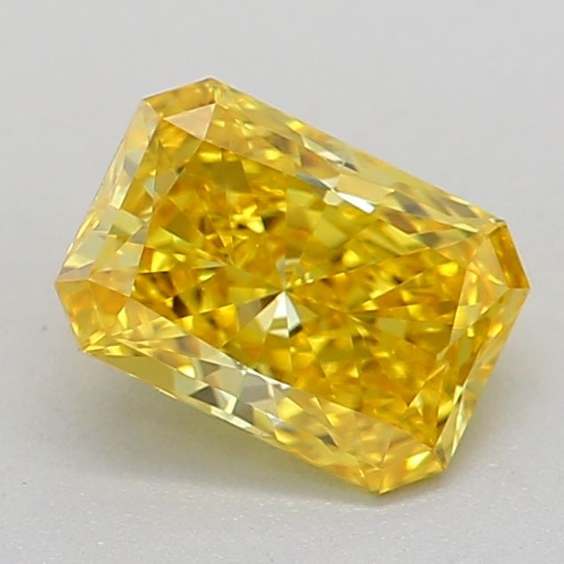0.52 CT Fancy Vivid Yellow RADIANT