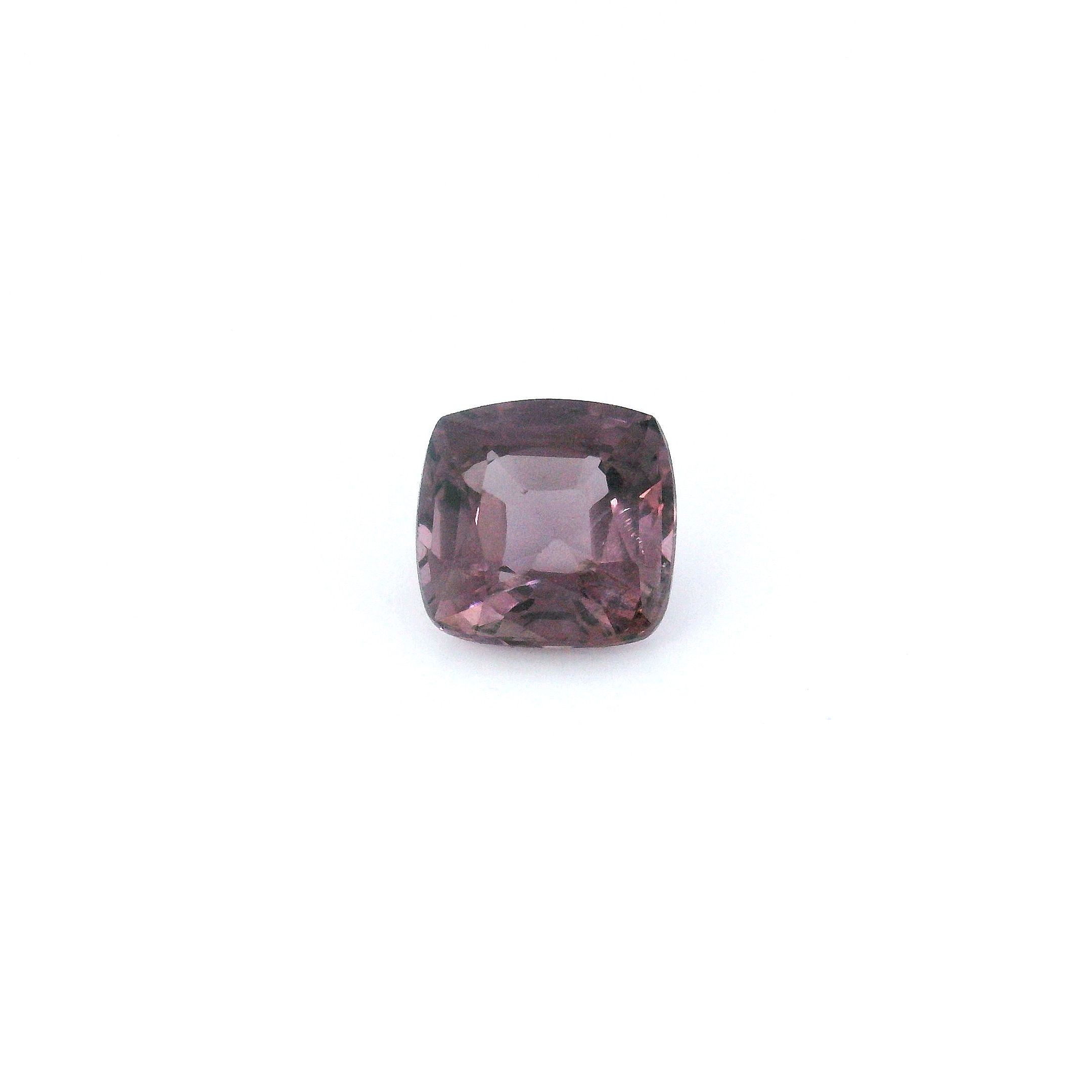 Spinel 1,14 ct, purpurowy, szlif cushion