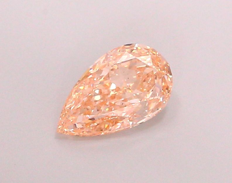 1.26 CT Fancy Brown Pink PEAR