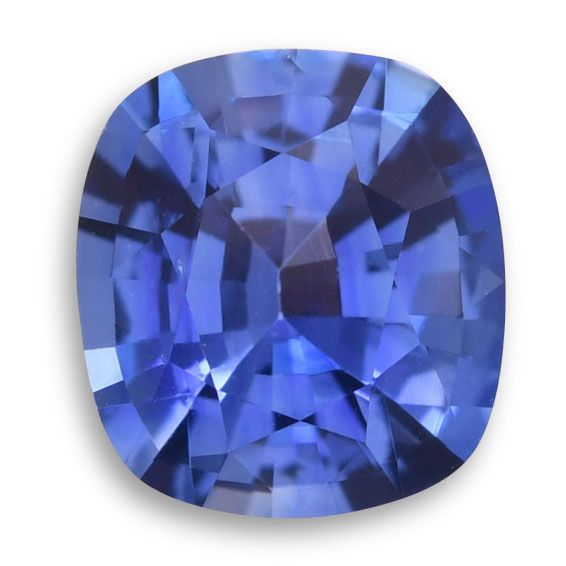 Szafir 1,03 ct, niebieski, szlif cushion