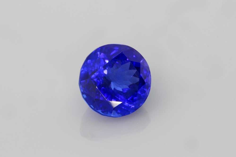 TANZANITE FACETED 8.09ct BLUE Vivid BLUE SI TANZANIA HEATED