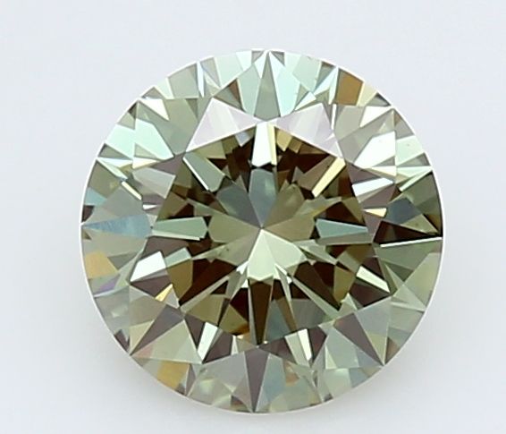 1.04 CT Fancy Intense Green ROUND