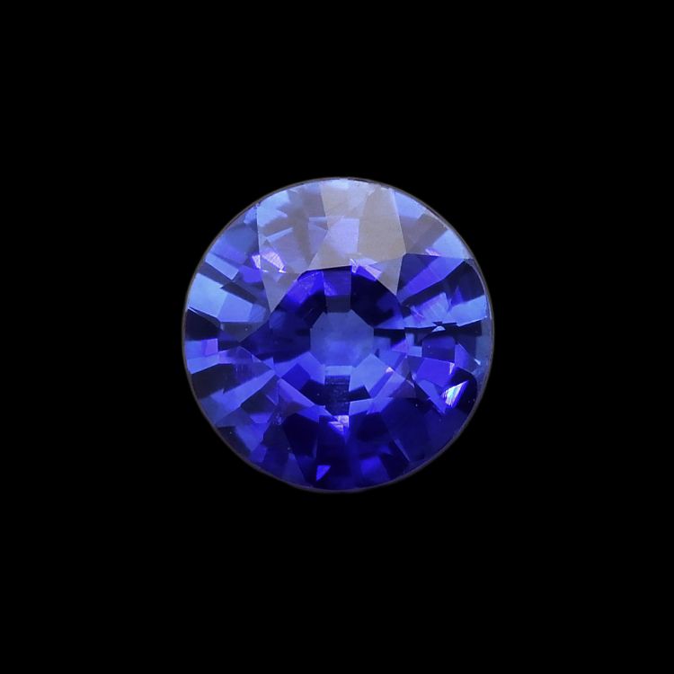 SAPPHIRE FACETED 0.71ct BLUE Blue EC SRILANKA HEATED