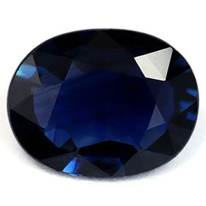 Szafir 2,29 ct, niebieski, szlif owalny