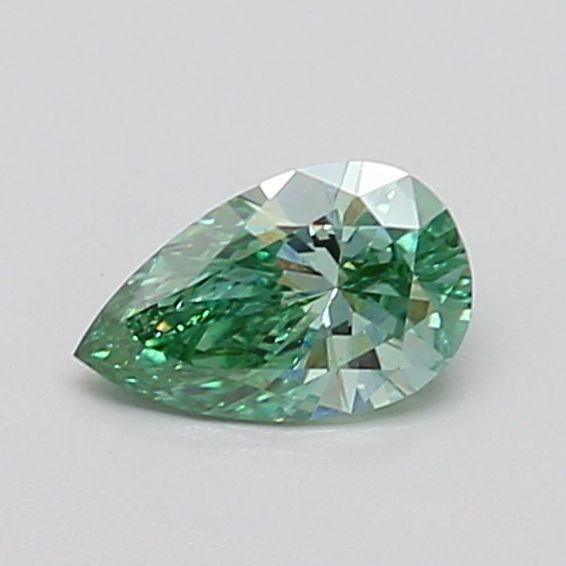0.4 CT Fancy Intense Green PEAR