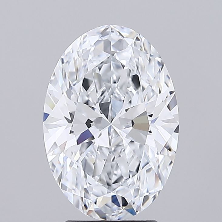 OVAL 3.06ct D VVS1 – EX EX NON
