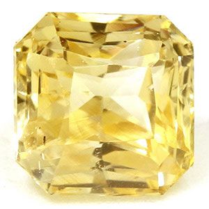 SAPPHIRE FACETED 0.97ct YELLOW Vivid Yellow EC SRILANKA NONE