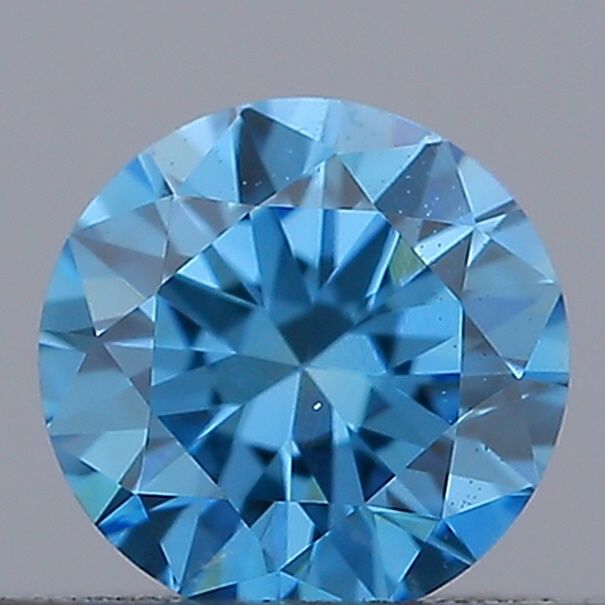 0.2 CT Fancy Vivid Blue ROUND