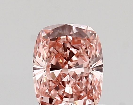0.57 CT Fancy Vivid Pink CUSHION MODIFIED