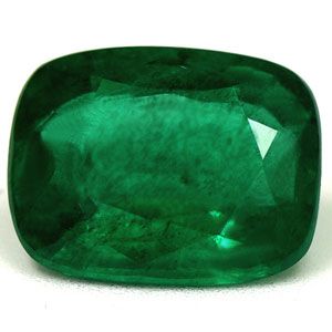 Szmaragd 2,26 ct, zielony, szlif cushion