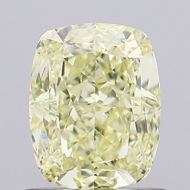1.05 CT Fancy Light Yellow CUSHION MODIFIED