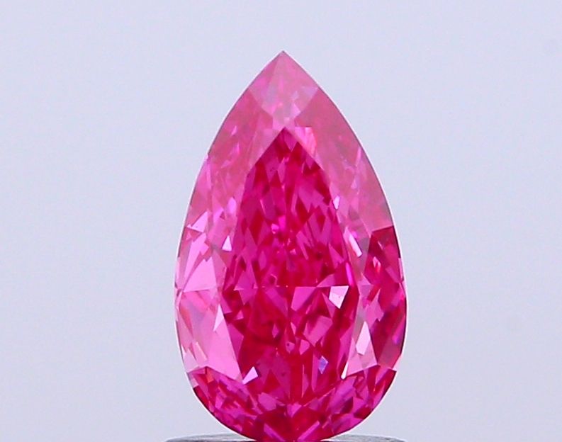 1.02 CT Fancy Vivid Red PEAR