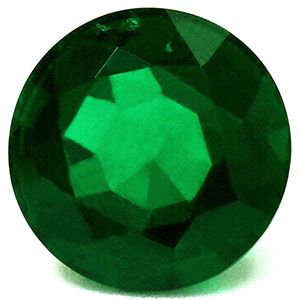 Szmaragd 2,87 ct, zielony, szlif okrągły