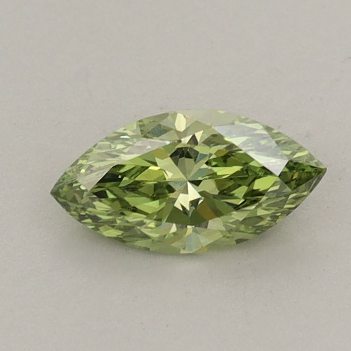 0.46 CT Fancy Vivid Green MARQUISE