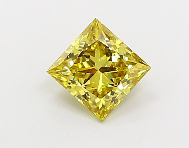 1.07 CT Fancy Vivid Yellow PRINCESS