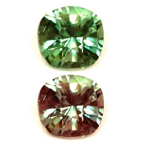 ALEXANDRITE FACETED 0.28ct GREEN Blue Green to Purple EC INDIA NONE