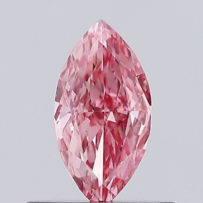 0.4 CT Fancy Intense Pink MARQUISE