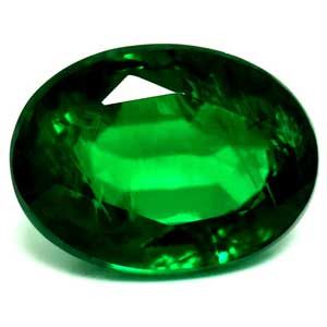 Szmaragd 3,22 ct, zielony, szlif owalny