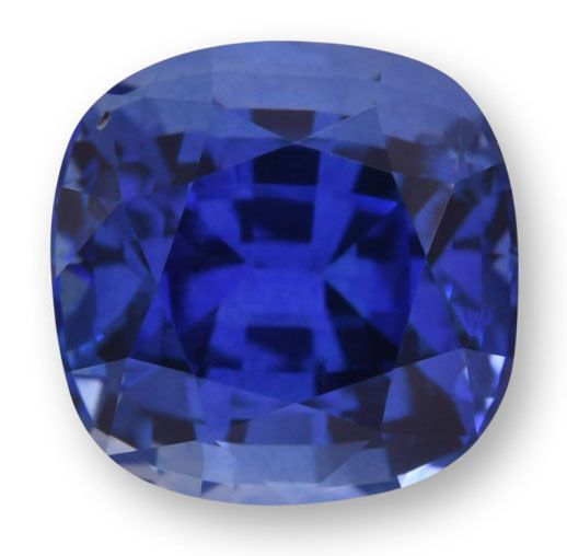 SAPPHIRE FACETED 2.66ct BLUE Blue EC SRILANKA HEATED