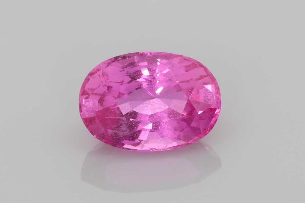 SAPPHIRE FACETED 2.04ct PINK Vivid PINK SI MADAGASCAR HEATED