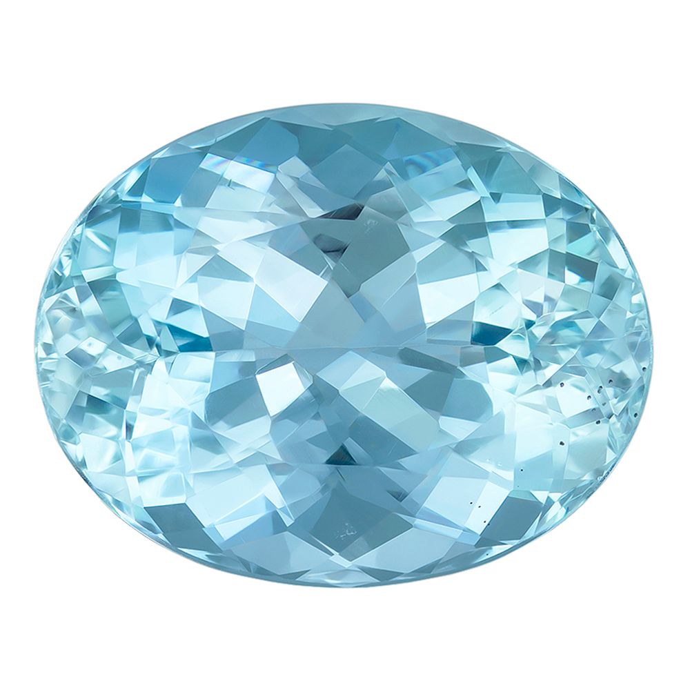 AQUAMARINE FACETED 8.48ct BLUE EC BRAZIL HEATED