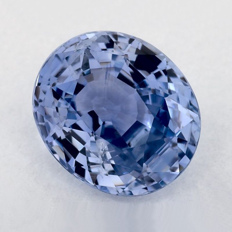 Szafir 1,86 ct, niebieski, szlif owalny