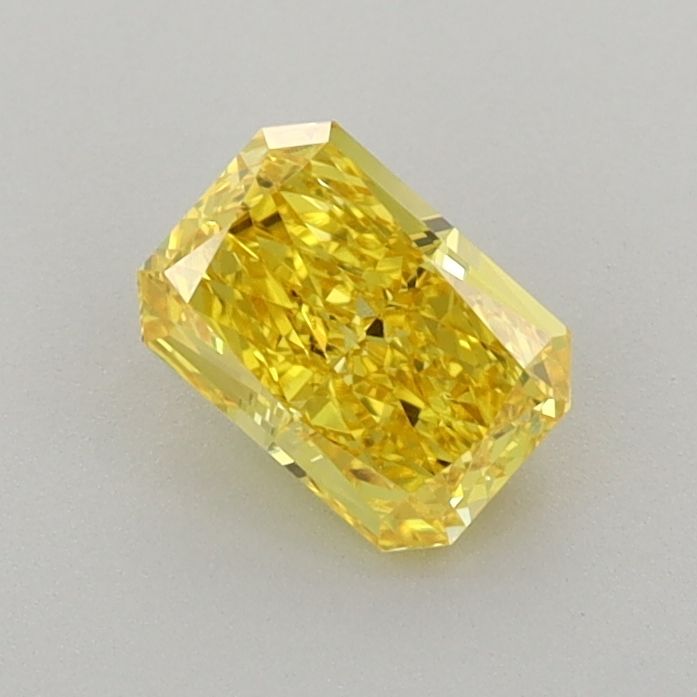 0.71 CT Fancy Vivid Yellow RADIANT