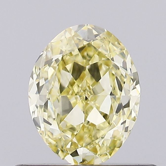 0.46 CT Fancy Intense Yellow OVAL
