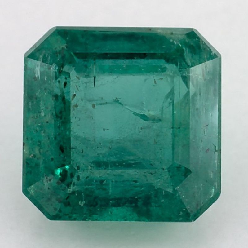 Szmaragd 2,82 ct, zielony, szlif ośmiokątny