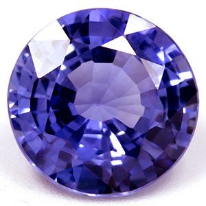 Szafir 2,48 ct, niebieski, szlif okrągły