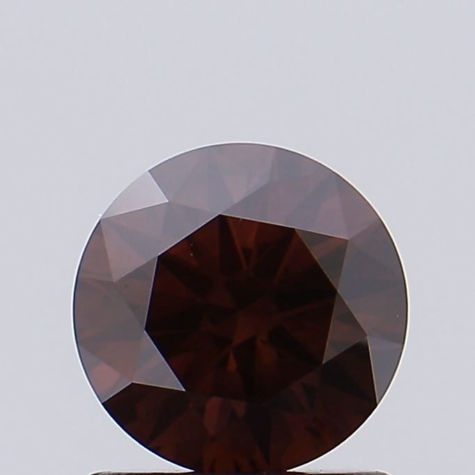 0.91 CT Fancy Deep Purple Pink ROUND