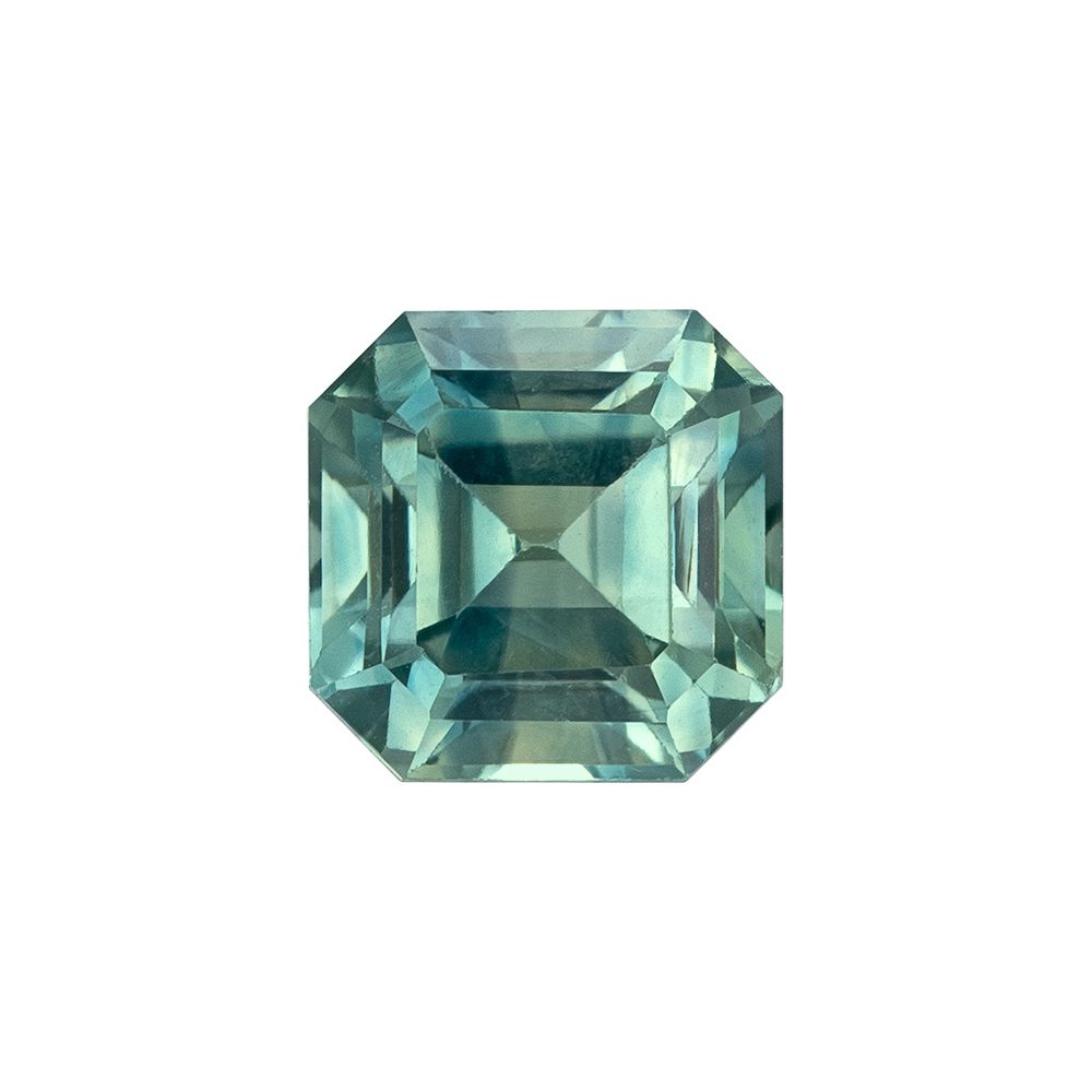 SAPPHIRE FACETED 0.97ct TEAL SI MADAGASCAR HEATED