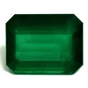 Szmaragd 8,03 ct, zielony, szlif szmaragdowy