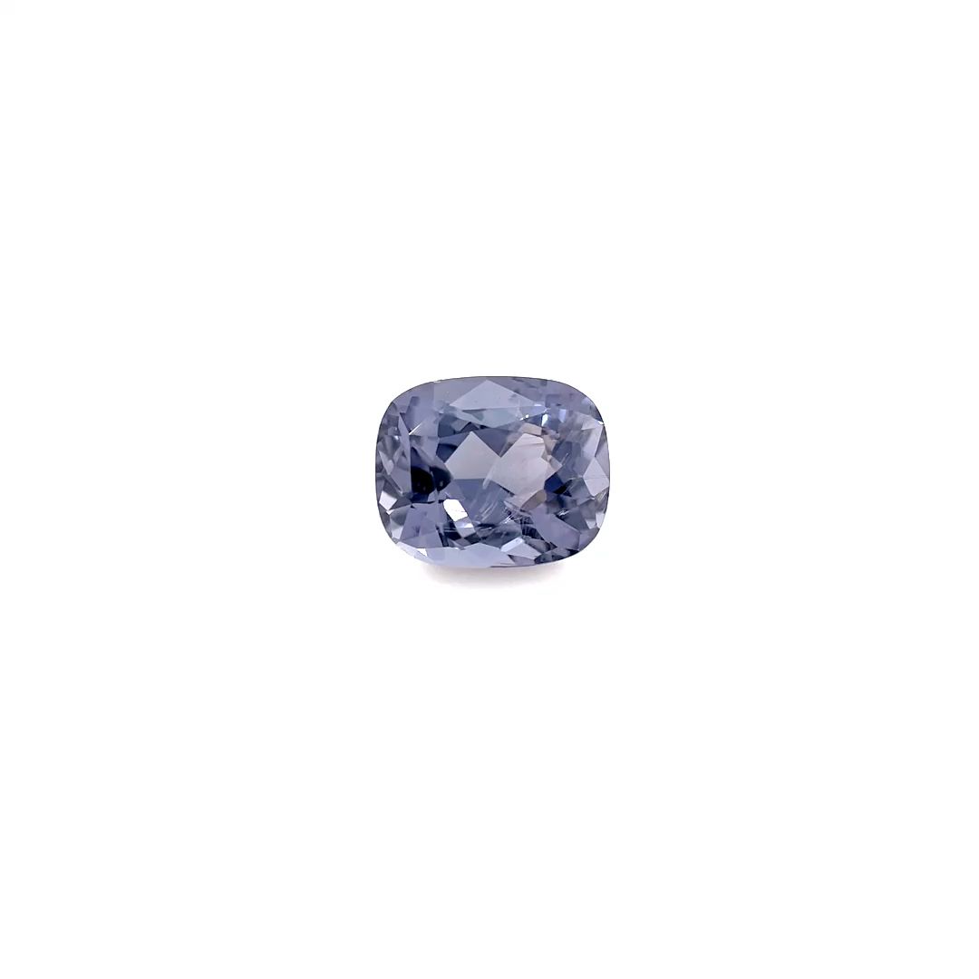 Spinel 1,75 ct, szary, szlif cushion