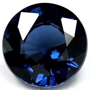 SAPPHIRE FACETED 1.53ct BLUE Intense Blue EC MADAGASCAR HEATED