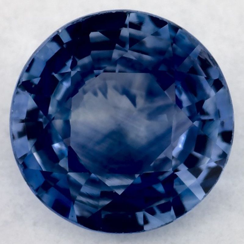 SAPPHIRE FACETED 2.02ct BLUE Blue EC SRILANKA HEATED