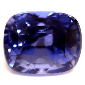 Szafir 1,50 ct, niebieski, szlif cushion