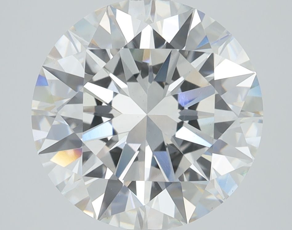 ROUND 3.61ct F VS1 EX EX EX NON