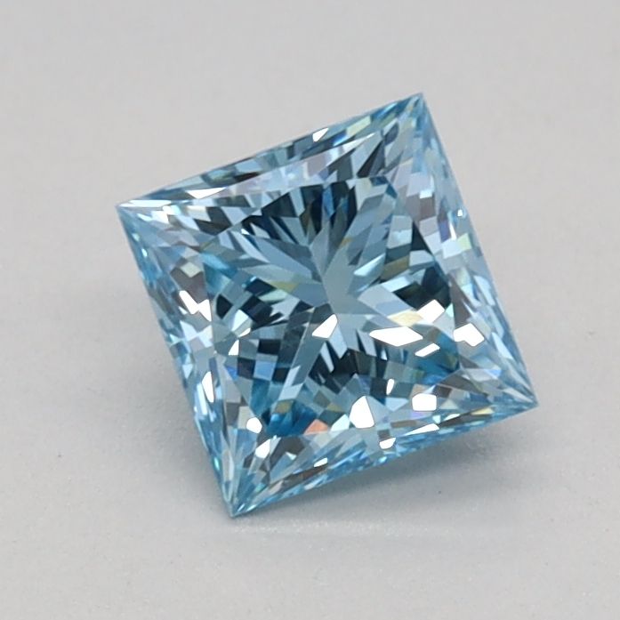 0.54 CT Fancy Vivid Blue PRINCESS