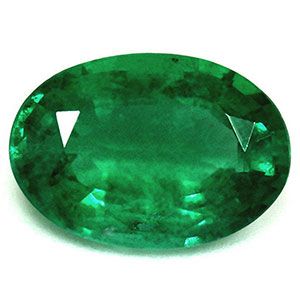 Szmaragd 1,43 ct, zielony, szlif owalny