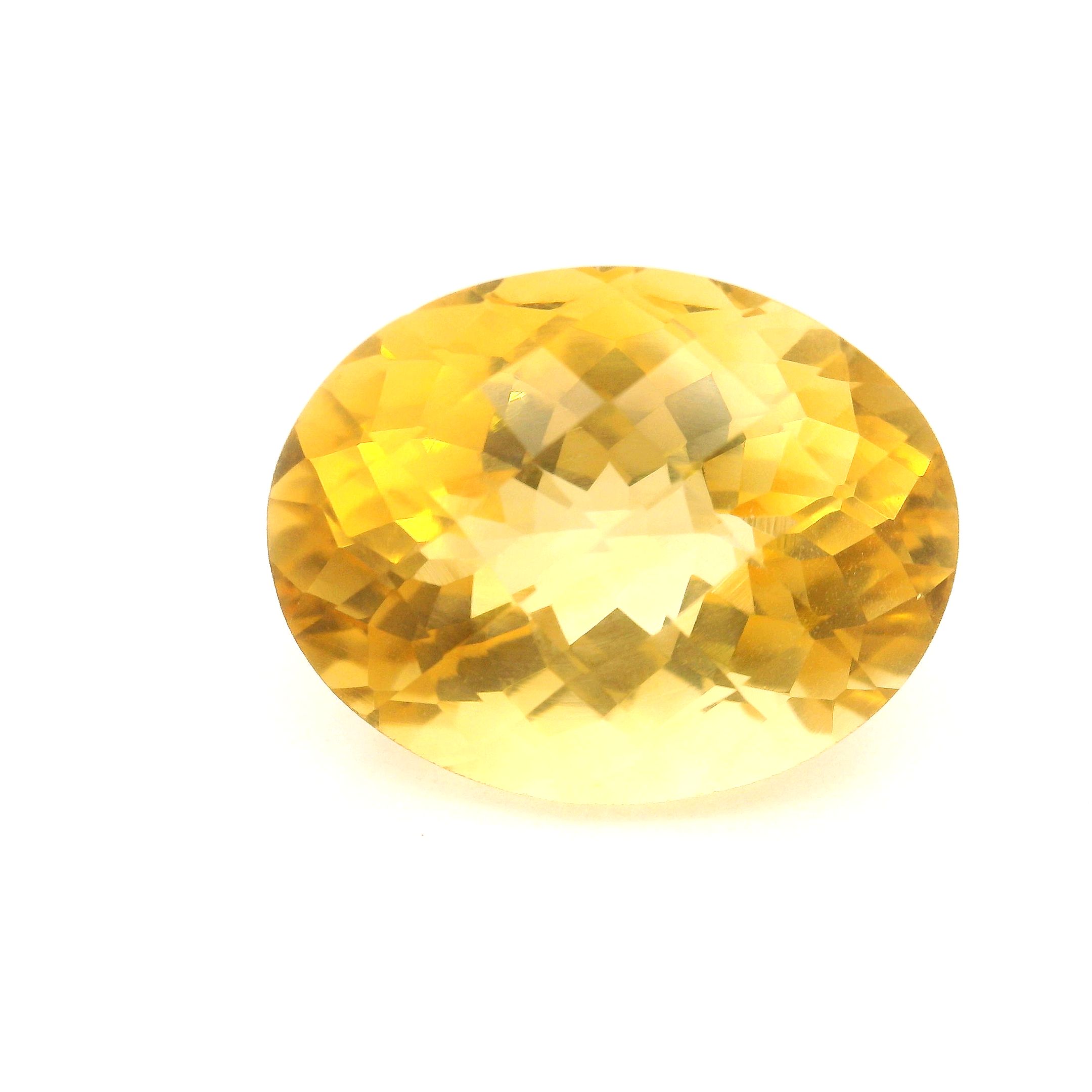 15.33 ct Oval citrine