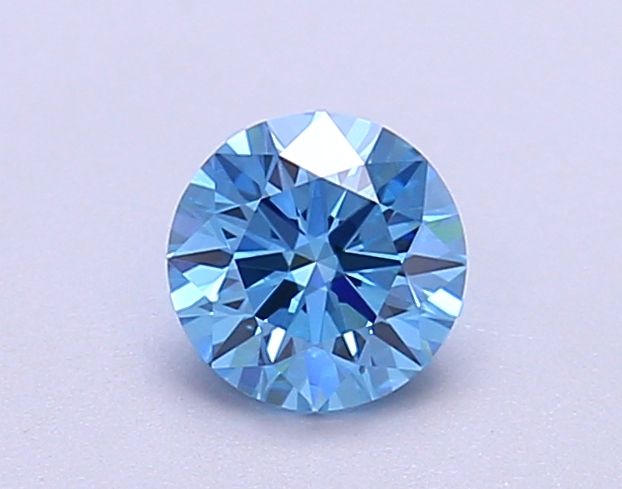 0.56 CT Fancy Vivid Blue ROUND