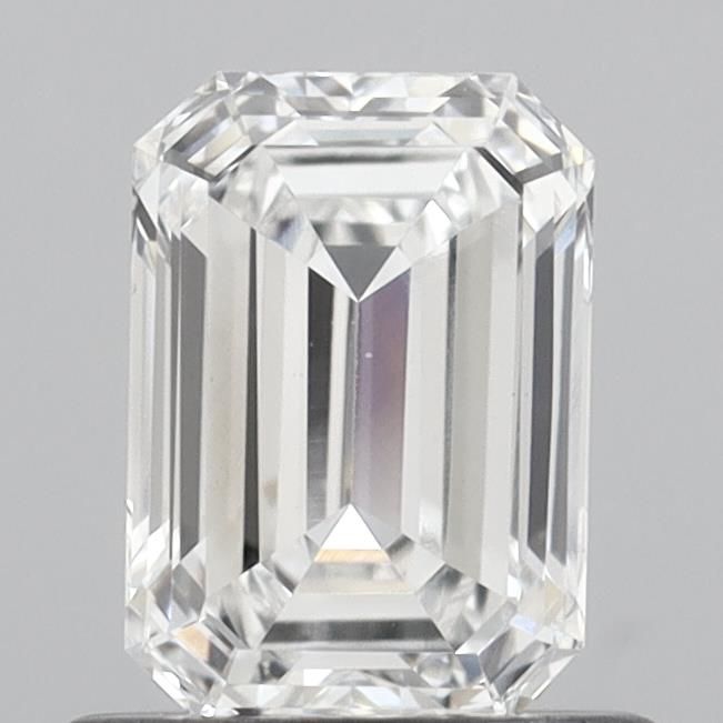 Diamant Émeraude 0.79 ct - Couleur E - Pureté VVS2