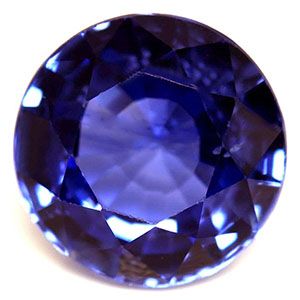SAPPHIRE FACETED 1.45ct BLUE Vivid Blue EC SRILANKA HEATED