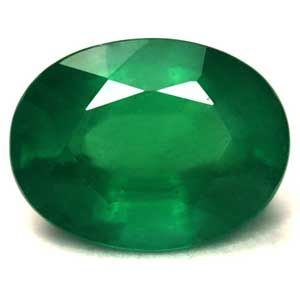 Szmaragd 2,94 ct, zielony, szlif owalny