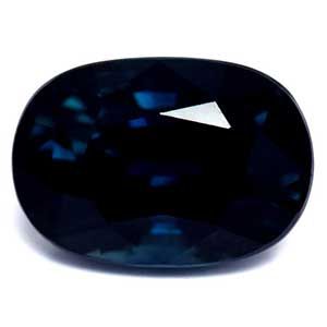 Szafir 1,70 ct, niebieski, szlif cushion