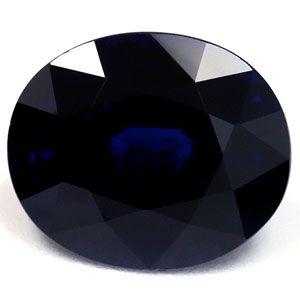 Szafir 4,04 ct, niebieski, szlif owalny