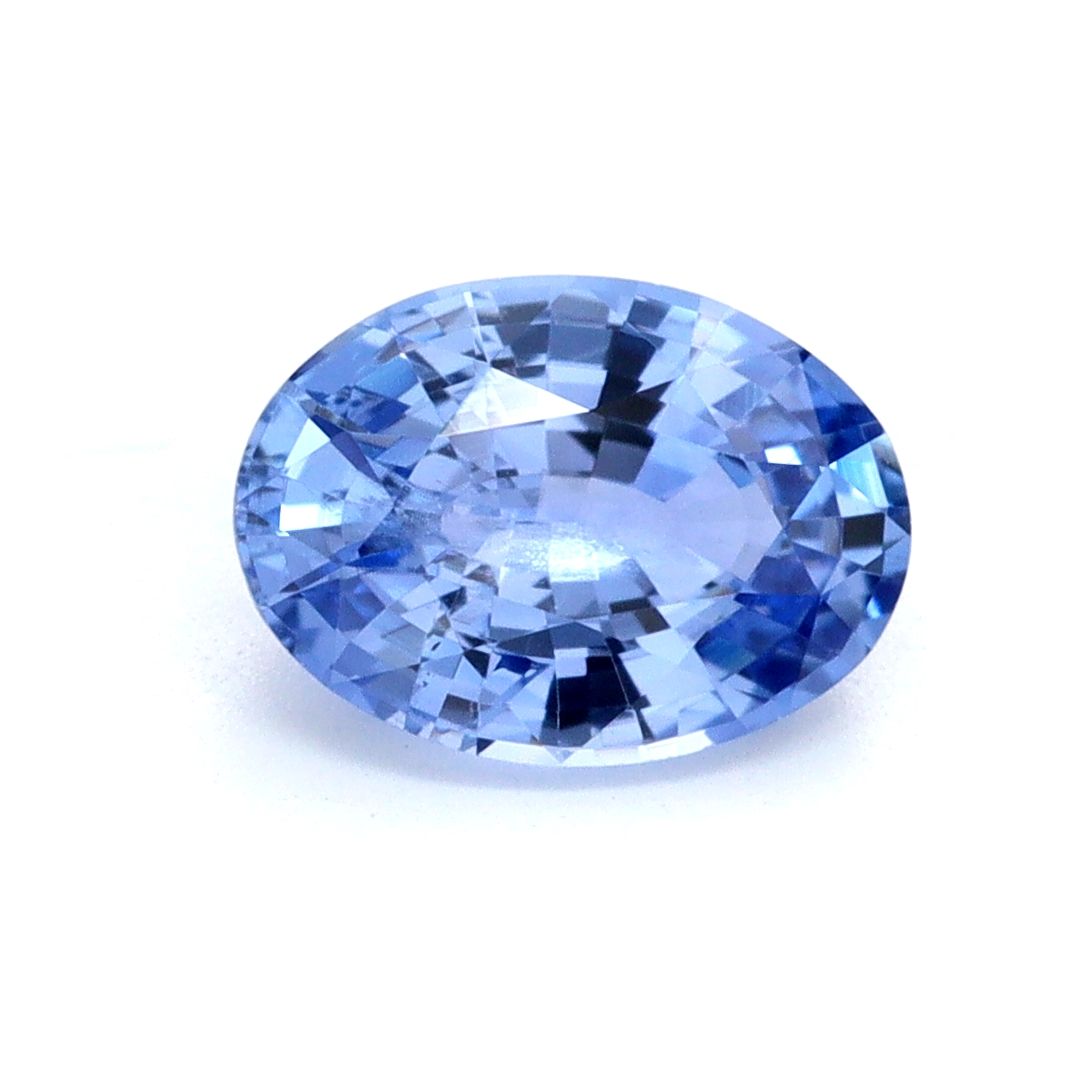 SAPPHIRE FACETED 0.83ct BLUE EC SRILANKA HEATED