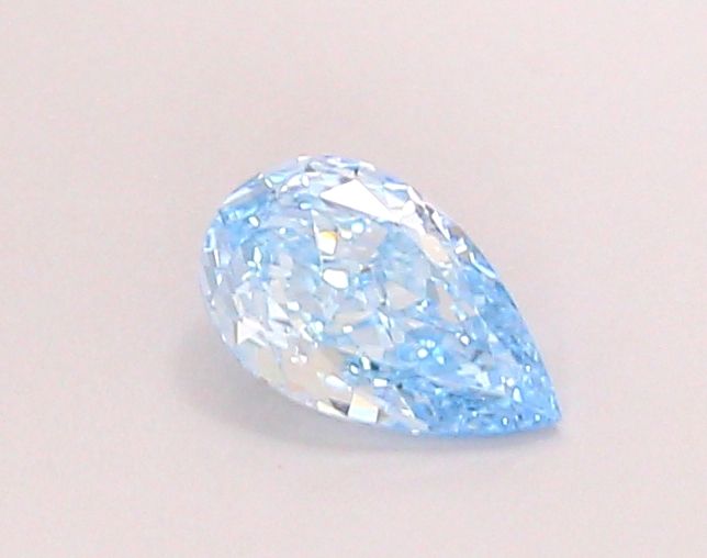 0.44 CT Fancy Vivid Blue PEAR